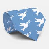 Friedenstaube Krawatte (Gerollt)