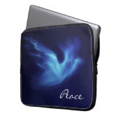 Friedenstaube Laptopschutzhülle (Vorderseite Links)