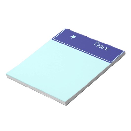 Friedenstaube Notizblock (Rotiert)