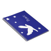 Friedenstaube Notizblock (Rechte Seite)