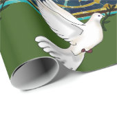 FRIEDENStaube Packpapier (Rolleneckpunkt)