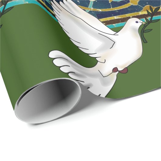 FRIEDENStaube Packpapier (Rolleneckpunkt)