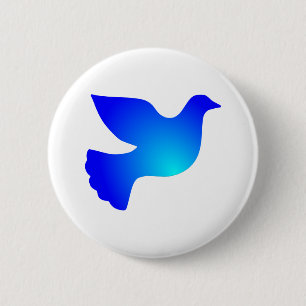 Friedenstaube peace dove button