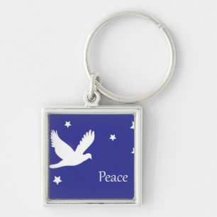 Friedenstaube Schlüsselanhänger