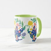 Friedenstaube Tasse (VorderseiteRechts)