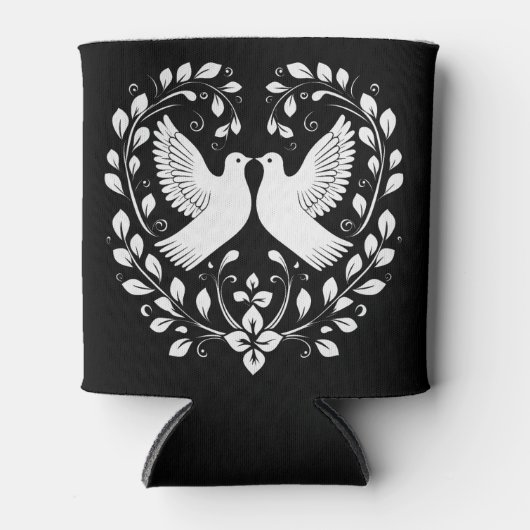 Friedenstauben Dosenkühler (Vorderseite)