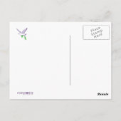 Friedenstauben-kundenspezifische Postkarte (Rückseite)