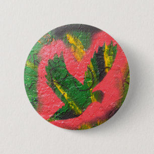 Friedenstauben-Schablone Button