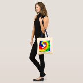 Friedenstauben-Tasche Tragetasche (Vorderseite (Model))