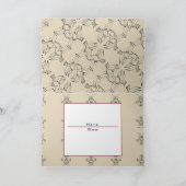 Friedenstaubenkarte hier jetzt karte (Innenseite)