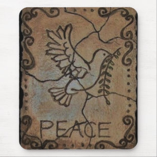 Friedenstaubenstein Mousepad