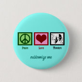 Friedenstheater Niedliche Liebe Button (Vorderseite)