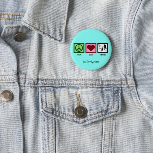 Friedenstheater Niedliche Liebe Button (Beispiel)