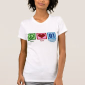 Friedenstherapie Liebe T-Shirt (Vorderseite)