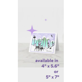 Friedenstiere personalisiert Weihnachtsreise Feiertagskarte