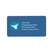 Friedenstruppe Adressaufkleber (Vorne)