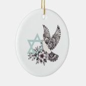 Friedenstruppe für Israel Keramik Ornament (Rechts)