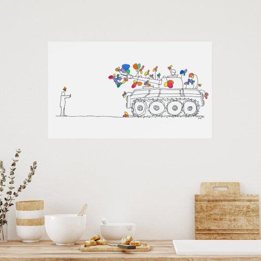 Friedenstruppe Poster (Küche)