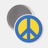 FriedensUkraine Magnet (Vorderseite/Rückseite)