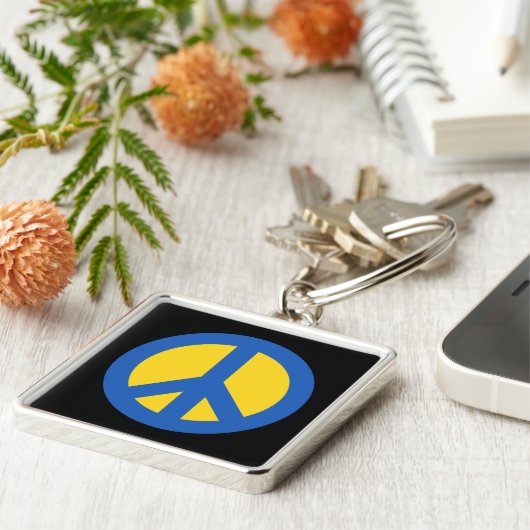 FriedensUkraine Schlüsselanhänger (Seite)