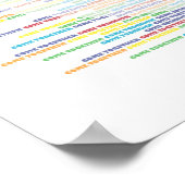 FRIEDENSUNTERSCHRIFT - ZUSAMMENKOMMEN POSTER (Ecke)