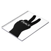 FRIEDENSUNTERZEICHNUNG NOTIZBLOCK (Linke Seite)