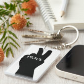 FRIEDENSUNTERZEICHNUNG SCHLÜSSELANHÄNGER (Vorderseite rechts)