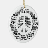 Friedensverzierung Keramikornament (Rechts)