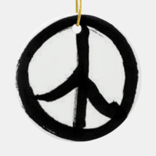 Friedensverzierung Keramikornament