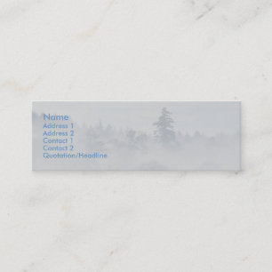 FriedensVisitenkarte Mini Visitenkarte