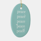 Friedensvögel Keramikornament (Rechts)