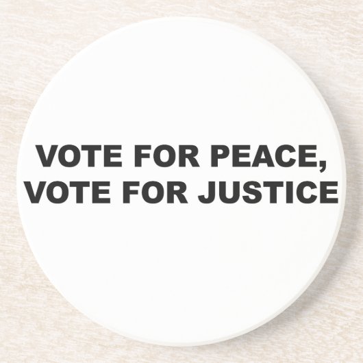 FRIEDENSVOLLKOMMEN, JUSTIZ UNTERSETZER (Vorne)