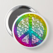 Friedensweltsprache Button (Vorne & Hinten)