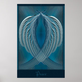 Friedenswinge Abstrakte Kunst Poster