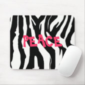 FRIEDENSzebra Mousepad (Mit Mouse)