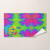 Friedenszeichen Badhandtuch Set (Handtuch)