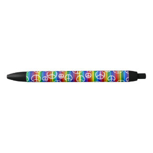 Friedenszeichen-Blasen-Stift Kugelschreiber