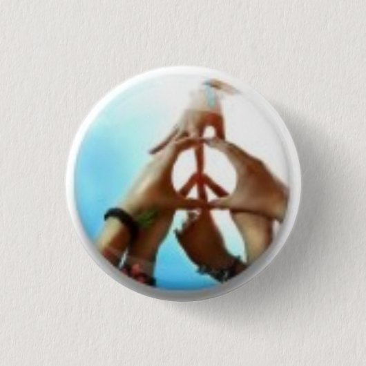 Friedenszeichen Button (Vorderseite)