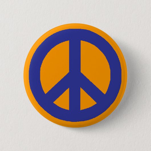 Friedenszeichen Button (Vorderseite)