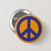 Friedenszeichen Button (Vorne & Hinten)