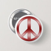 Friedenszeichen Button (Vorne & Hinten)