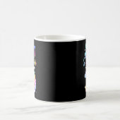 Friedenszeichen Doppelte Ziffern 10. Geburtstag fü Kaffeetasse (Mittel)