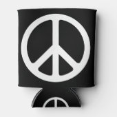 Friedenszeichen Dosenkühler (Vorderseite)