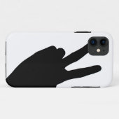 Friedenszeichen eigenhändig Case-Mate iPhone hülle (Rückseite (Horizontal))