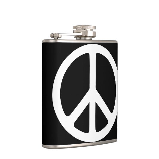 Friedenszeichen Flachmann (Rechts)