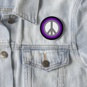 Friedenszeichen-Flair-Knopf Button (Beispiel)