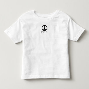 Friedenszeichen, Frieden herein Kleinkind T-shirt