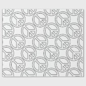 Friedenszeichen Geschenkpapier (Flach)