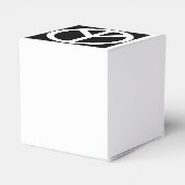 Friedenszeichen Geschenkschachtel (Rückseite)