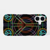 Friedenszeichen iPhone-Hülle iPhone 16 Hülle (Rückseite (Horizontal))